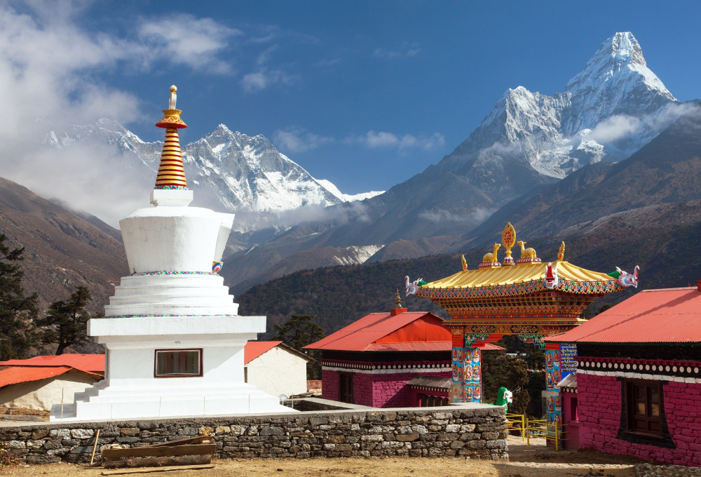 Abstieg bis nach Tengboche (3.860 m)